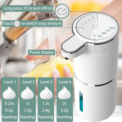 Touchless soap dispenser